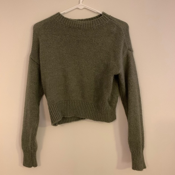 Garage | Sweaters | Garage Green Knit 